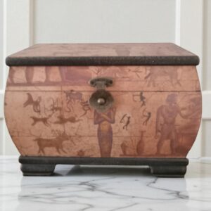 egyptian inspired safe keep box