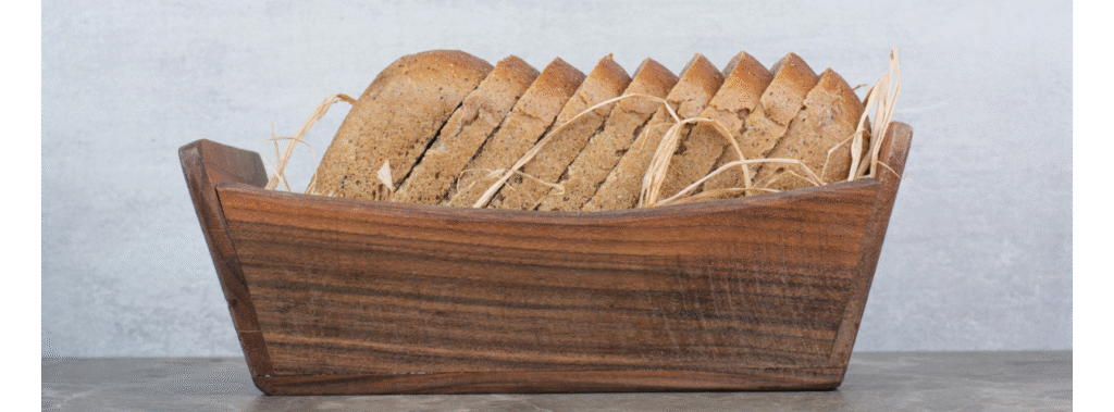 bread basket filled with bread