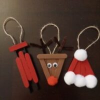 Popsicle ornaments Popsicle ornaments