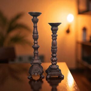 similar 2 iron candle holders